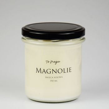 MAGNOLIE świeca sojowa zapachowa 350 ml