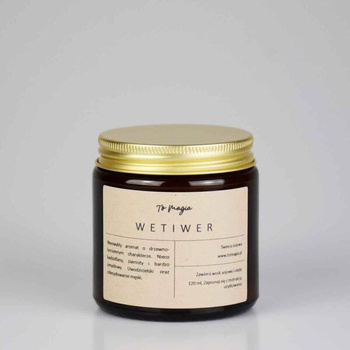 WETIWER świeca sojowa zapachowa 120 ml