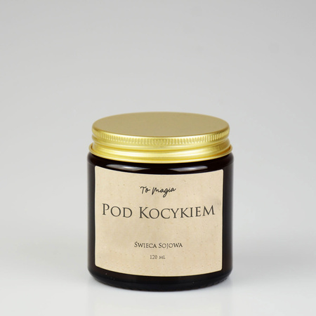 POD KOCYKIEM świeca sojowa zapachowa 120 ml