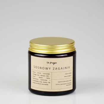 SOSNOWY ZAGAJNIK świeca sojowa zapachowa 120 ml