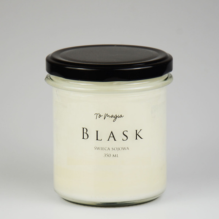 BLASK świeca sojowa bezzapachowa 350 ml