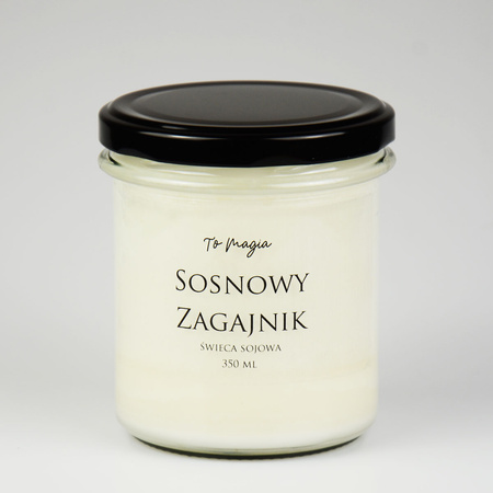 SOSNOWY ZAGAJNIK świeca sojowa zapachowa 350 ml