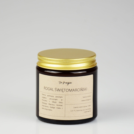 ROGAL ŚWIĘTOMARCIŃSKI świeca sojowa zapachowa 120 ml