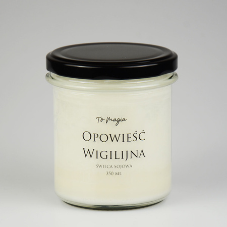 OPOWIEŚĆ WIGILIJNA świeca sojowa zapachowa 350 ml