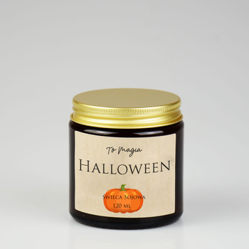 HALLOWEEN edycja limitowana świeca sojowa zapachowa Dyniowe Ciastko 120 ml