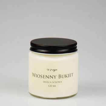 WIOSENNY BUKIET świeca sojowa zapachowa 120 ml