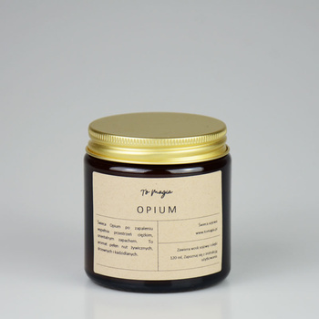 OPIUM świeca sojowa zapachowa 120 ml