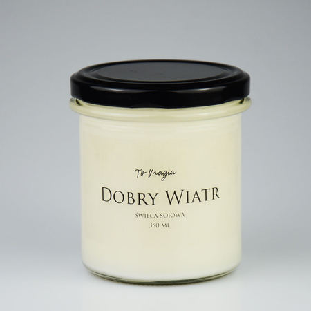 DOBRY WIATR świeca sojowa zapachowa 350 ml