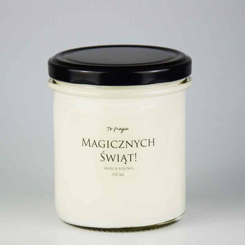 MAGICZNYCH ŚWIĄT świeca sojowa 350 ml, ToMagia