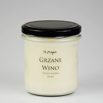 GRZANE WINO świeca sojowa zapachowa 350 ml