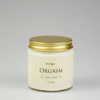 ORGASM self love NOWY ZAPACH! świeca sojowa zapachowa 120 ml