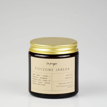 PIECZONE JABŁKA świeca sojowa zapachowa 120 ml