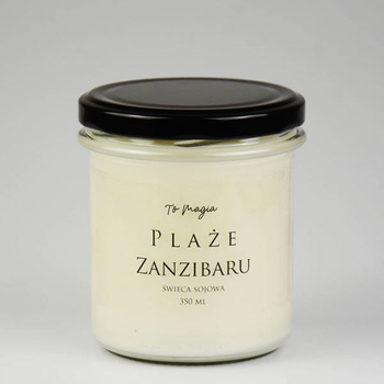 PLAŻE ZANZIBARU świeca sojowa zapachowa 350 ml