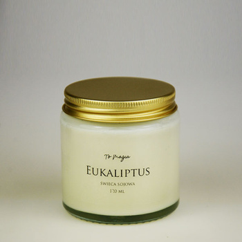 EUKALIPTUS świeca sojowa zapachowa 120 ml