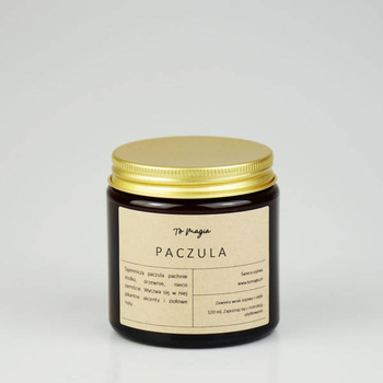 PACZULA świeca sojowa zapachowa 120 ml