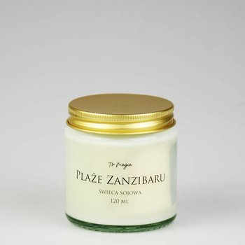 PLAŻE ZANZIBARU świeca sojowa zapachowa 120 ml