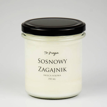 SOSNOWY ZAGAJNIK świeca sojowa zapachowa 350 ml