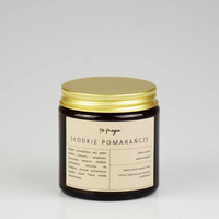 SŁODKIE POMARAŃCZE świeca sojowa zapachowa 120 ml