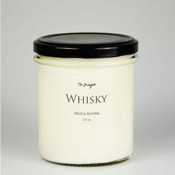 WHISKY świeca sojowa zapachowa 350 ml
