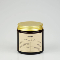 PACZULA świeca sojowa zapachowa 120 ml