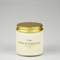 KĄPIEL W SZAMPANIE świeca sojowa zapachowa 120 ml